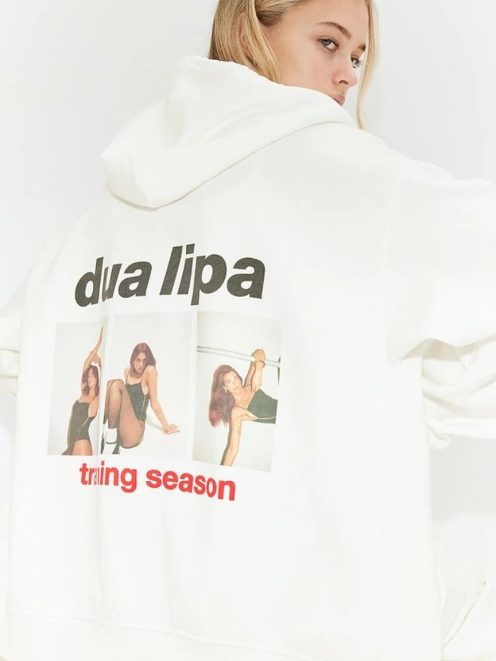 Dua Lipa x H&M Training Season Oversized Hoodie Jacket - Size Large